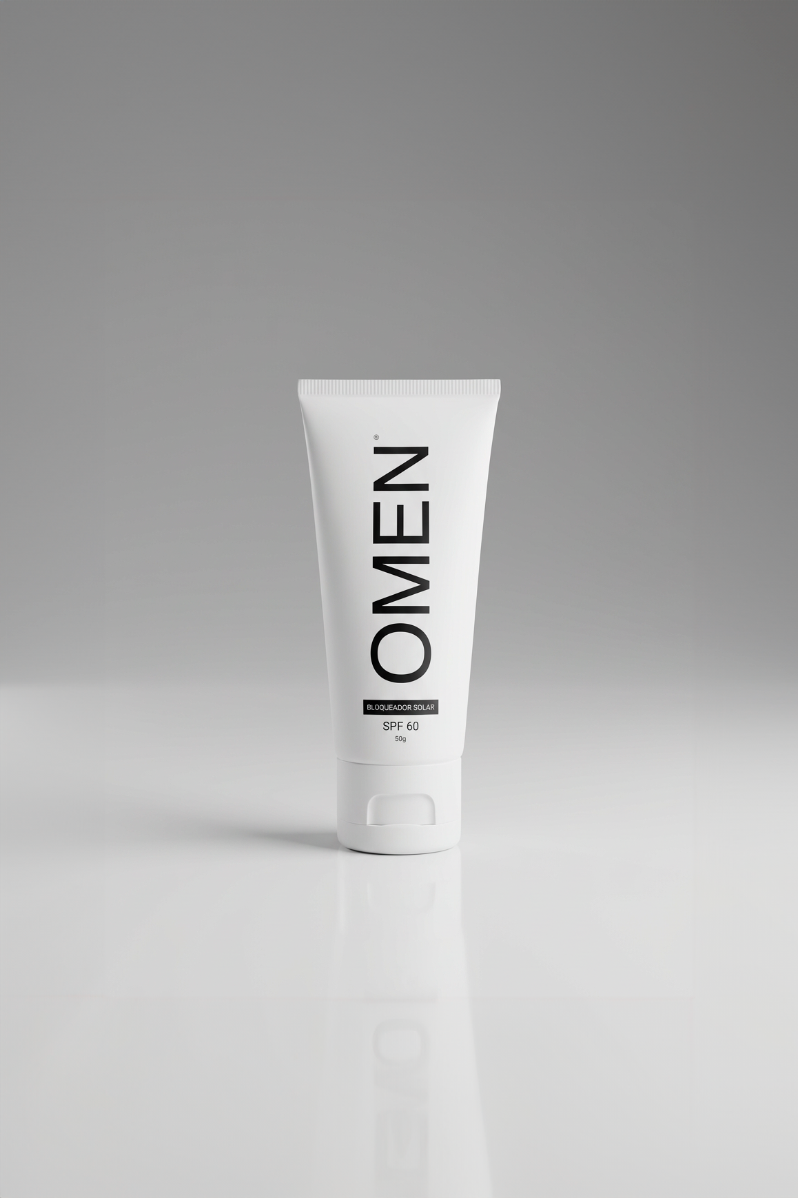 OMEN® SKIN — Bloqueador solar SPF 60, frente del tubo